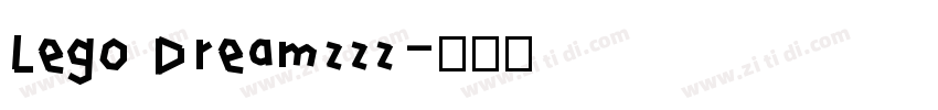 Lego Dreamzzz字体转换